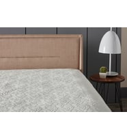 Aloe Vera Sıvı Geçirmez Fitted Alez 140X190cm (Beyaz)