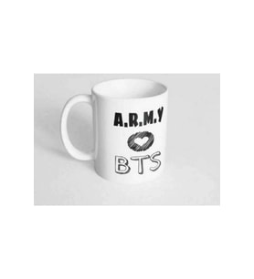 Bts Baskılı Kupa Bardak