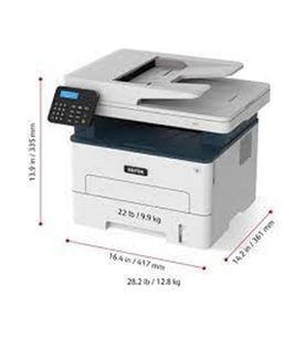 Xerox B225V_DNI Yazıcı-Tarayıcı-Fotokopi Çok Fonksiyonlu Lazer Yazıcı Wireless-Network 34 Ppm