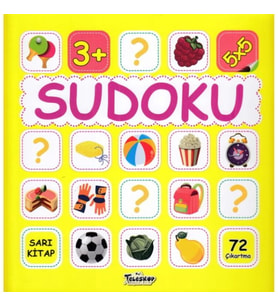 Sudoku 5x5 Sarı Kitap