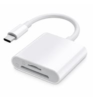 SChitech 2in1 Type-C to Sd / Tf Kart Okuyucu Dönüştürücü Adaptör S-102