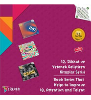 4+ Yaş LEVEL-1 (DOT-PAINT-DRAW)/ IQ Dikkat Ve Yetenek Geliştiren Kitaplar Serisi
