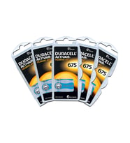 Duracell 675 Numara Işitme Cihazı Pili 5 Paket 30 Adet Duracell Kulaklık Pili 675 Numara Pil