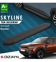 S-Dizayn Renault Duster 3 Skyline Siyah Yan Basamak 183 Cm 2024 Üzeri A+ Kalite