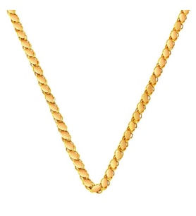 Pullu 14 Ayar 60 cm Halep Zincir Kolye ZKU228