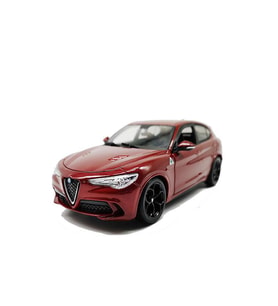 Bburago Alfa Romeo Stelvio Kırmızı 1:24 Model Araba
