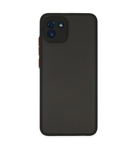 Samsung Galaxy A03 Kılıf Montreal Silikon Kapak - Siyah