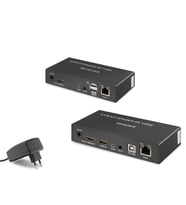 Hdmi Kvm Extender 4K 120 M - Siyah HDX1306