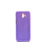 Samsung Galaxy J6 Plus Uyumlu Kılıf Zore Shining Silikon (Mor)