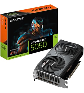GIGABYTE GeForce RTX 5050 WINDFORCE 2X OC 8G Grafik Kartı 8 GB GDDR7 128-Bit PCIe 5.0 2-Fan Soğutma 3x DisplayPort 1x HDMI