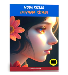 Moda Kızlar Boyama Kitabı