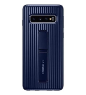 Galaxy S10 ile Uyumlu Protective Standing Cover Siyah EF-RG973CBEGWW