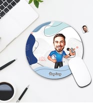 Kişiye Özel Karikatür Hakem Tasarımlı Mouse Pad 092