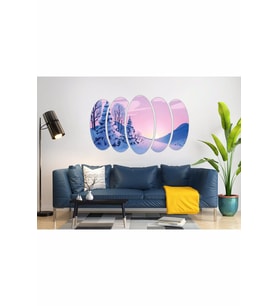 KIŞ KAR DİJİTAL ART MDF TABLO-2932
