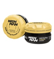 NISHMAN W11 Saç Şekillendirici Oynanabilir Doğal Parlak Pomade Wax / SUN SENSE 100 ML