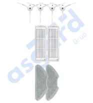 Xiaomi Mop 2 Pro (MJST1SHW) -Mop 2 Lite Uyumlu 4 Yan Fırça 2 Filtre 2 Mop PKT-iasgf0000372