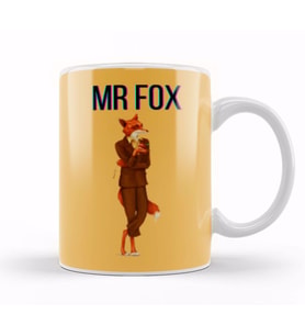 Fantastic Mr Fox Mr Fox Kupa Bardak Porselen