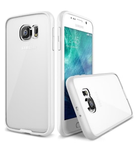 Verus Galaxy S6 ile Uyumlu Crystal Mixx Kılıf White