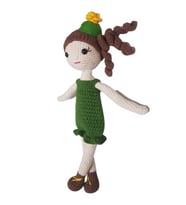Kaktüs Bebek Amigurumi Organik Oyuncak