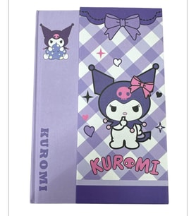 Sanrio Kuromi Sert Kapaklı Not Defteri