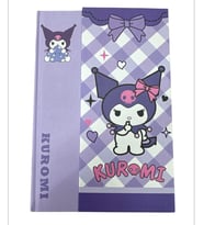 Sanrio Kuromi Sert Kapaklı Not Defteri