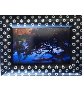 Zep Kg1 10x15 Cm, Kenarı Gümüş Ahşap Foto Çerçeve