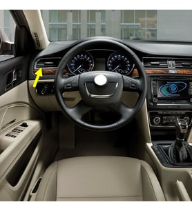 Skoda Superb 2009-2013 Ön Konsol Sol Havalandırma Izgarası 3T0819701