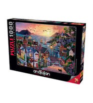 Anatolian Puzzle 1000 Parça Sahilde Günbatımı 1098