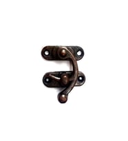 Yay Gözü, Ahşap Kutu Klipsi - Küçük 28X33 Mm, Antik, 100 Adet