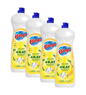 Bingo Bulasık Deterjanı Kokulu 650ml x 4 Adet