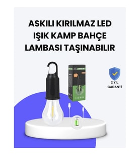 Mey İthalat® Çok Yönlü Asma Kancalı Kamp Işığı