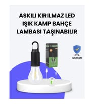 Mey İthalat® Çok Yönlü Asma Kancalı Kamp Işığı
