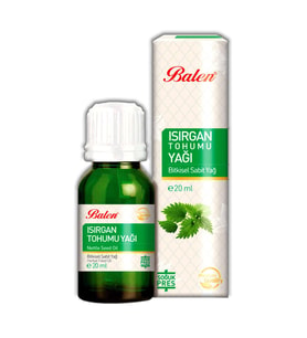 Balen Isırgan Tohumu Yağı Soğuk Pres 20 ml