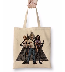 Walking Dead Trinity Bez Çanta Uzun Saplı