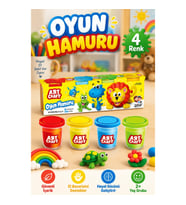 03281 Art Craft 4lü OYUN HAMURU / 488 gr