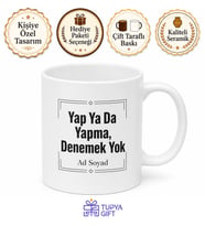 Yap Ya Da Yapma Denemek Yok İngilizce Çay Kupası Hediye