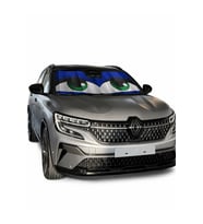Mavi Göz Figürlü Oto Ön Cam Güneşlik Cars Figürü Baskılı Arabalar Ön Cam Güneşliği UV Korumalı Güneşlik Perde
