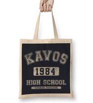 Kavos 1984 High School Sunshine Education Bez Çanta Uzun Saplı