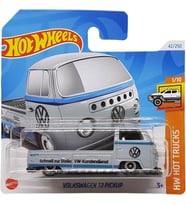 Hot Wheels - Volkswagen T2 Pickup - Hw Hot Trucks 1/10 - Htd04 - Short Card - Vw Müşteri Hizmetleri (Çok Renkli)