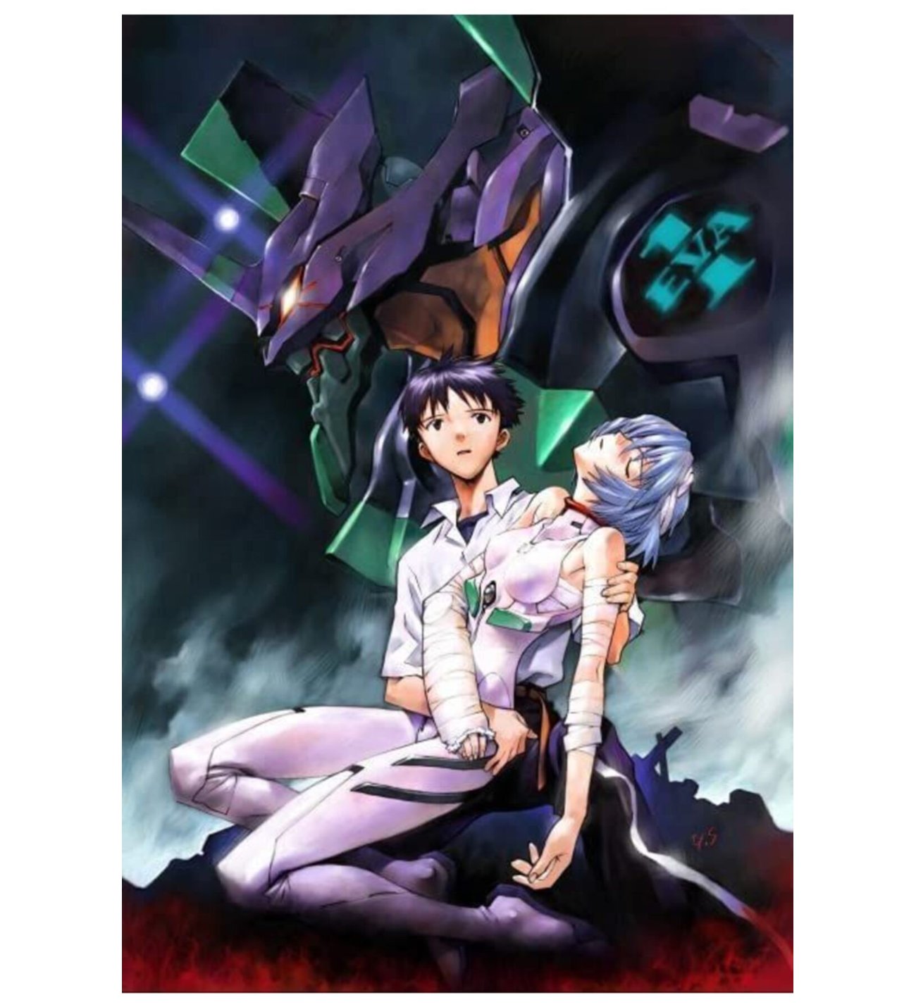 NEON GENESIS EVANGELION 公式バインダー Neon Genesis Evangelion (SHİN SEİKİ EVANGERİON) Anime Manga Defter