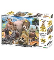 Prime 3D - Afrika Selfie 500 Parça Yetişkin Puzzle 10061
