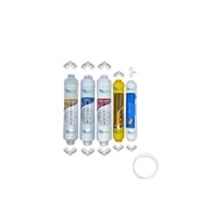 PWS Kapalı Kasa Su Arıtma Cihazlarına uygun Eco  5li mebransız  Mineral+tatlandırıcı set