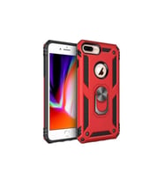 Apple iPhone 8 Plus Uyumlu Kılıf Zore Vega Kapak (Kırmızı)