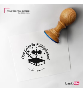 Kılıç Ejderha Kişiye Özel Kitap Damgası Kitap Mührü Kaşe Kitap Mühür Özel Damga 449