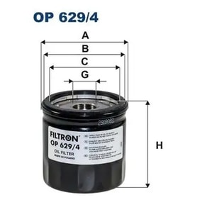 FILTRON OP6294 Yag Filtresi 2279222
