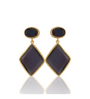 Kadir Jewellery 22 Ayar Altın Kaplama Kadın Sallantılı Küpe -El İşçiliği Ve Hipoalerjenik Küpe