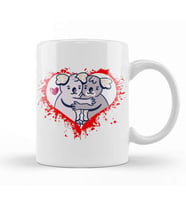 Kawaii Cute Koala With Heart 01 Kupa Bardak Porselen