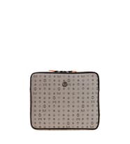 Bilik Deri Monogram Gri Unisex Laptop & Evrak Çantası TABLET-MN 12"