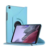 Microsonic Samsung Galaxy Tab A7 Lite T225 Kılıf 360 Rotating Stand Deri Mavi