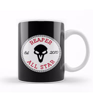 Reaper Overwatch All Star Converse Kupa Bardak Porselen